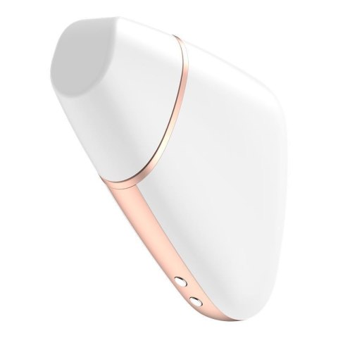 Wibrator - Love Triangle Air Pulse Stimulator + Vibration White Satisfyer - Triple A Marketing GmbH