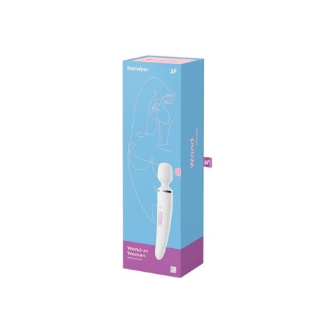 Wibrator - Satisfyer Wand-er Woman (White/Chrome) Satisfyer - Triple A Marketing GmbH