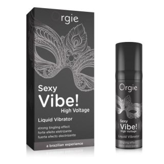 Żel-SEXY VIBE! HIGH VOLTAGE - LIQUID VIBRATOR - 15 ML Orgie - BEAUTYENIGMA LDA