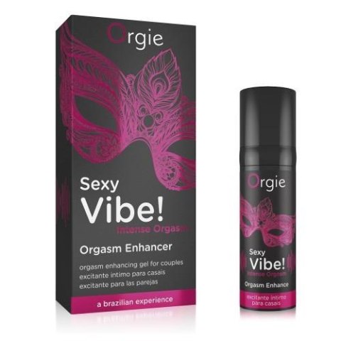 Żel-SEXY VIBE! INTENSE ORGASM - LIQUID VIBRATOR - 15 ML Orgie - BEAUTYENIGMA LDA