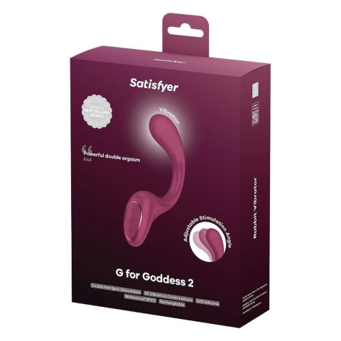 G for Goddess 2 (Wine Red) Satisfyer - Triple A Marketing GmbH