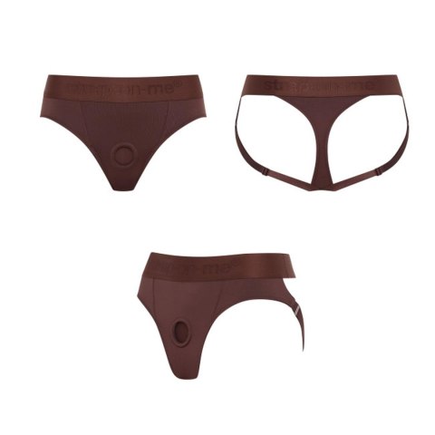 HARNESS LINGERIE HEROINE - XL - CHOCOLATE DORCELl - Lovely Planet