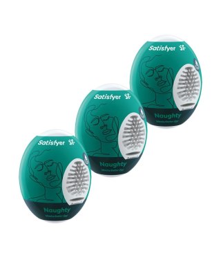 Masturbator-Eggs (set of 3 Naughty) Satisfyer - Triple A Marketing GmbH