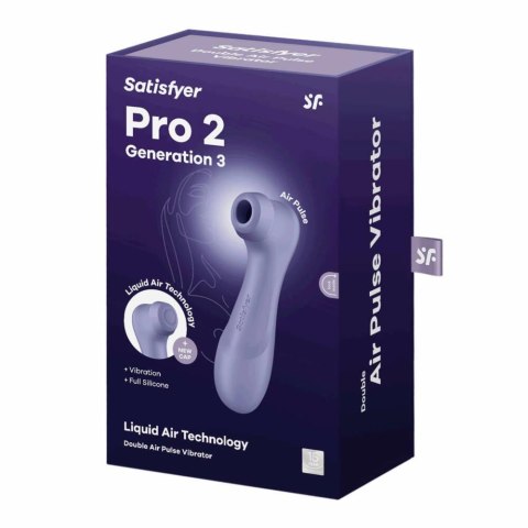 Pro 2 Generation 3 with Liquid Air lilac Satisfyer - Triple A Marketing GmbH