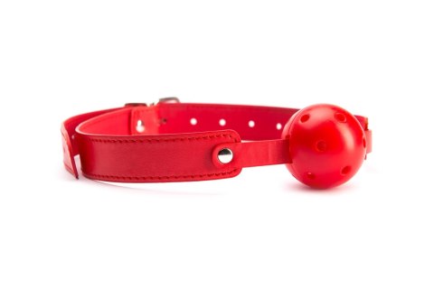 Red Breathable Ball Gag Argus - Boys of Toys Sp. z. o.o. (dystrybutor)