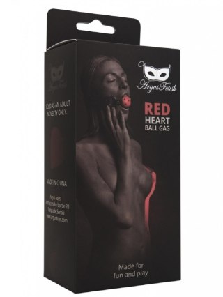 Red Heart Ball Gag Argus - Boys of Toys Sp. z. o.o. (dystrybutor)