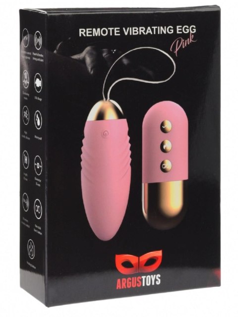 Remote Vibrating Egg Pink Burst Argus - Boys of Toys Sp. z. o.o. (dystrybutor)