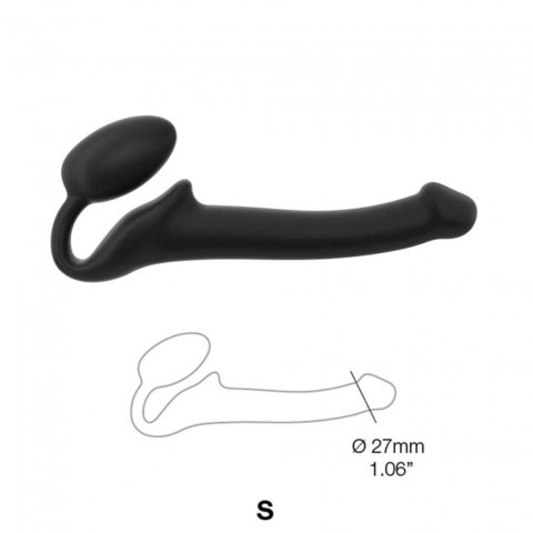 SEMI-REALISTIC BENDABLE STRAP-ON BLACK - S DORCELl - Lovely Planet