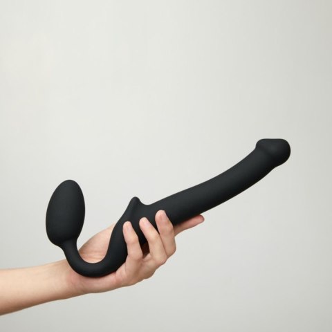 SEMI-REALISTIC BENDABLE STRAP-ON BLACK - S DORCELl - Lovely Planet