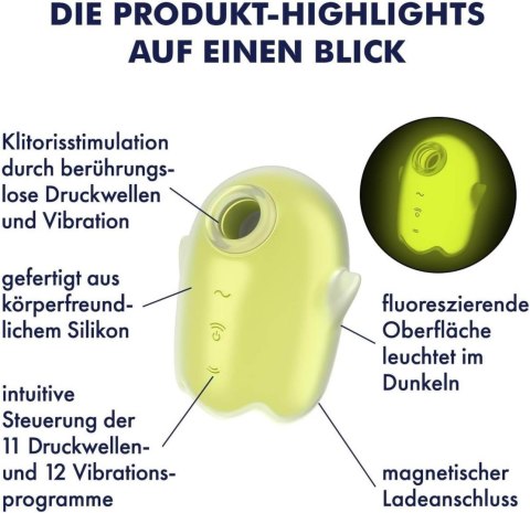 Satisfyer Glowing Ghost Yellow Satisfyer - Triple A Marketing GmbH