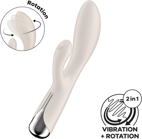 Satisfyer Spinning Rabbit 1 Beige Satisfyer - Triple A Marketing GmbH