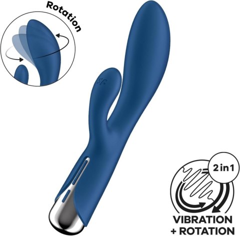 Satisfyer Spinning Rabbit 1 Blue Satisfyer - Triple A Marketing GmbH