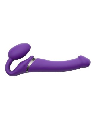 VIBRATING STRAP-ON - M - PURPLE DORCELl - Lovely Planet