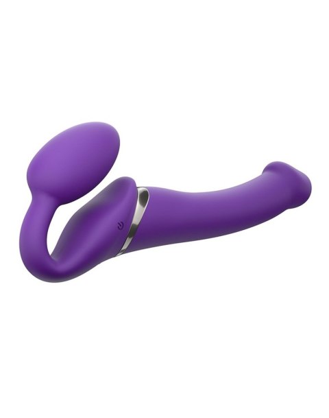 VIBRATING STRAP-ON - M - PURPLE DORCELl - Lovely Planet