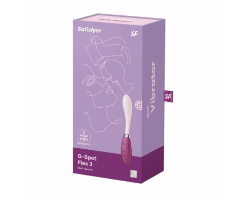 Wibrator-G-Spot Flex 3 (Red) Satisfyer - Triple A Marketing GmbH