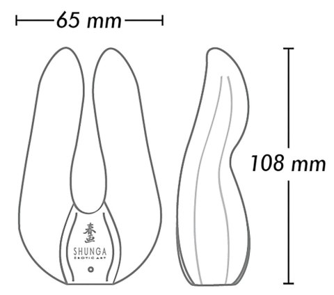 AIKO Intimate Massager Light Pink Shunga - EAU ZONE