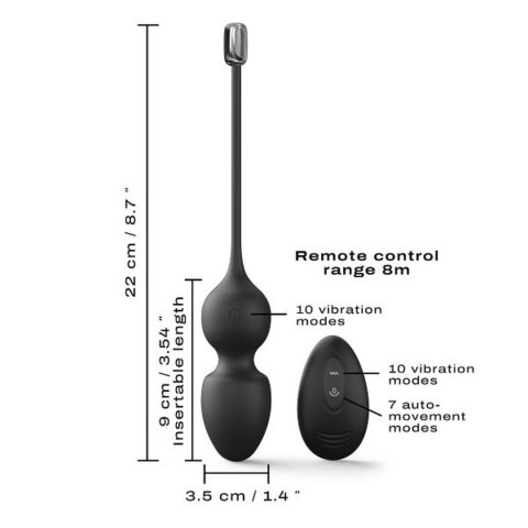 DORCEL LOVE BALLS BLACK DORCELl - Lovely Planet