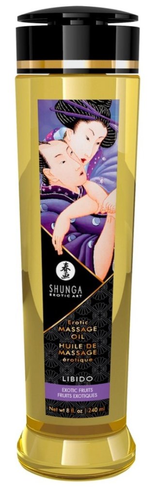 Massage Oil Libido EXOTIC FRUITS Shunga - EAU ZONE
