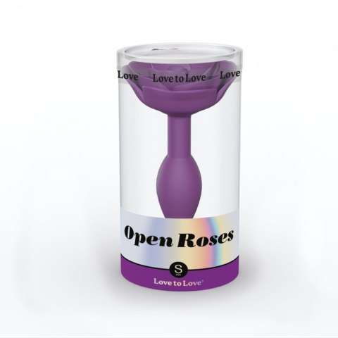 OPEN ROSES S SIZE - PURPLE RAIN DORCELl - Lovely Planet