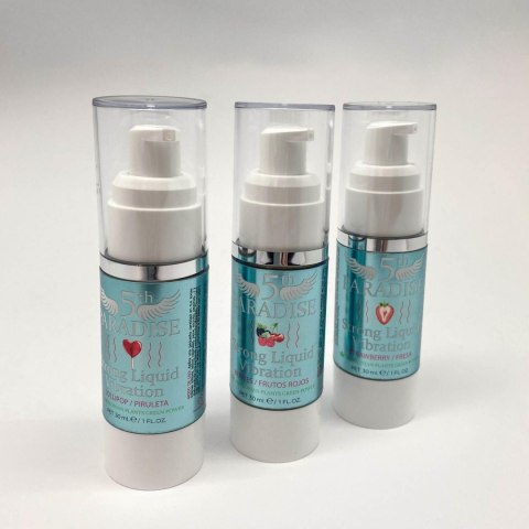 Strong Liquid Vibration Strawberry 5th PARADISE 30 ml 5TH PARADISE - Boys of Toys Sp. z o.o.