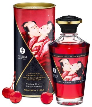 Warming Oil Blazing Cherry Shunga - EAU ZONE