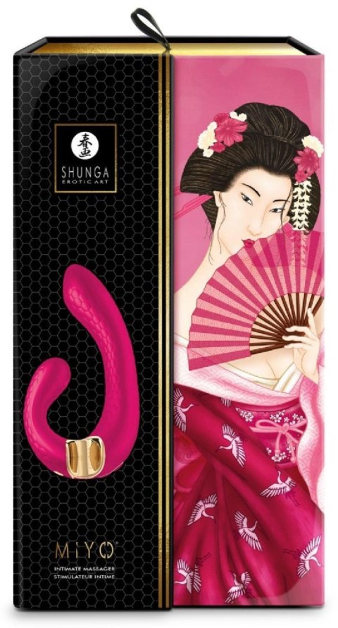 MIYO Intimate Massager Raspberry Shunga - EAU ZONE