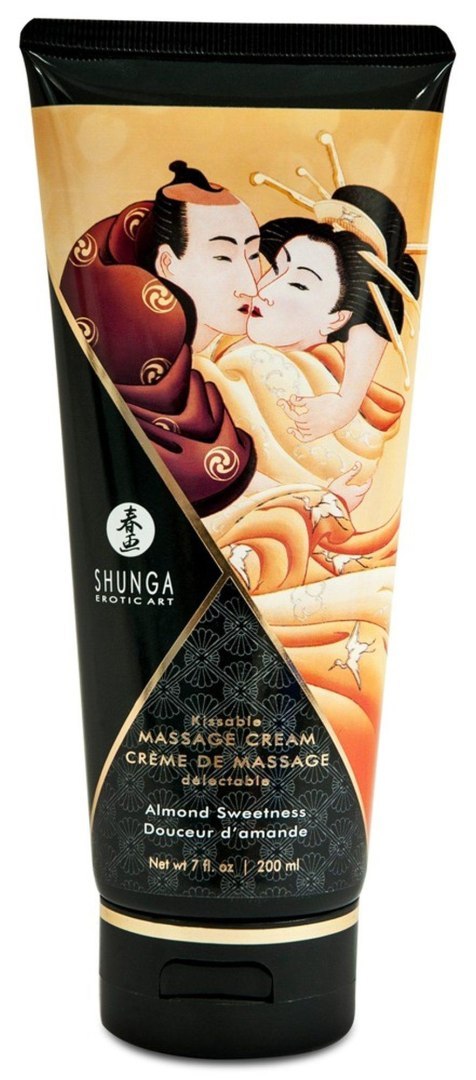 Massage Cream Almond Sweetness Shunga - EAU ZONE