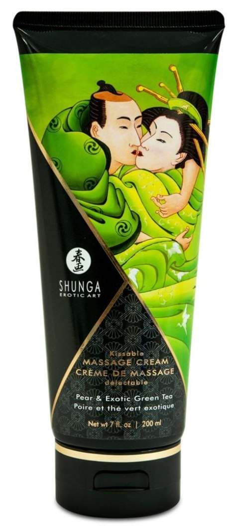 Massage Cream Exotic Green Tea Shunga - EAU ZONE