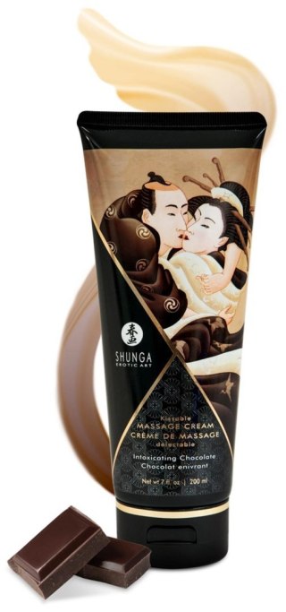 Massage Cream Intoxicating Chocolate Shunga - EAU ZONE