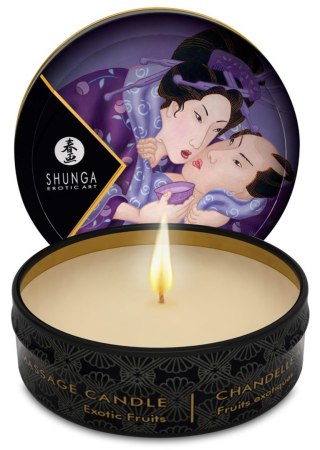 Mini Massage Candle Exotic Fruits Shunga - EAU ZONE