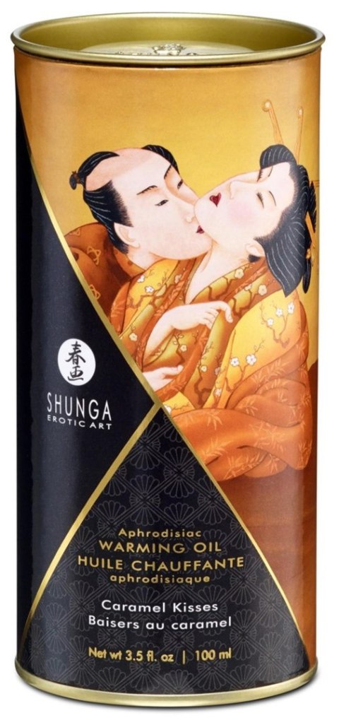 Warming Oil Caramel Kisses Shunga - EAU ZONE