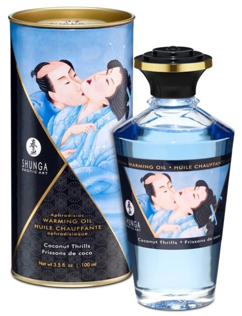 Warming Oil Coconut Thrills Shunga - EAU ZONE