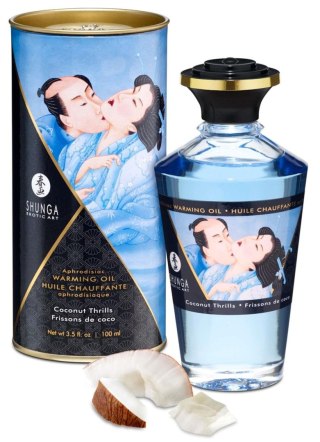 Warming Oil Coconut Thrills Shunga - EAU ZONE