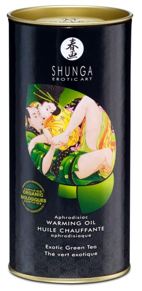 Warming Oil Exotic Green Tea Shunga - EAU ZONE