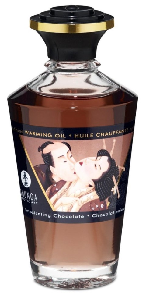 Warming Oil Intoxicating Chocolate Shunga - EAU ZONE