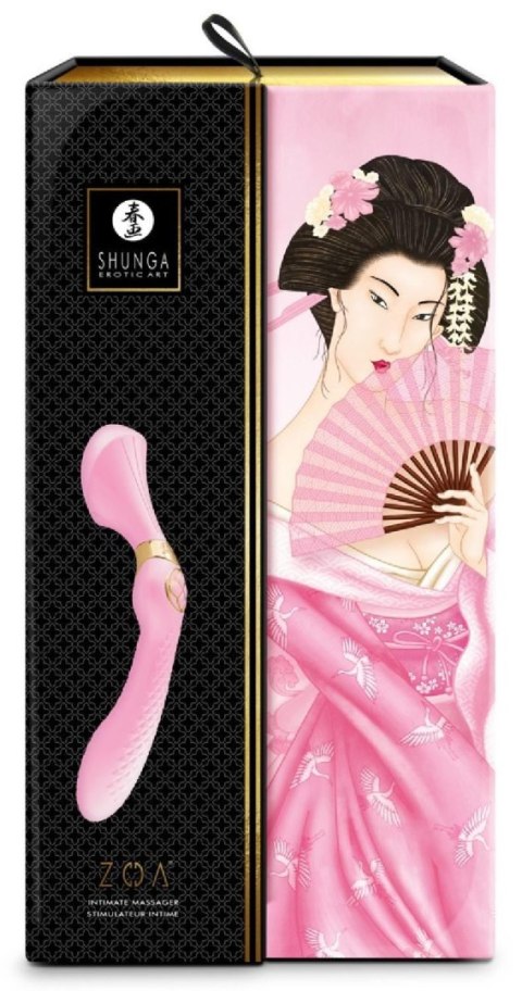 ZOA Intimate Massager Light Pink Shunga - EAU ZONE