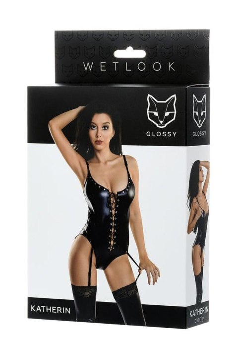 Glossy Classic body KATHERIN - black L GLOSSY - Boys of Toys Sp. z o.o. (dystrybutor)