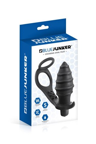 PROSTATE STIMULATOR COCKRING PLUG AP071 BLACK Comcorde - SAS EDITIONS CONCORDE