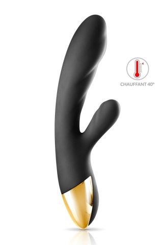 RABBIT HEAT MY QUEEN 2 BLACK EMP VIBRATOR Comcorde - SAS EDITIONS CONCORDE
