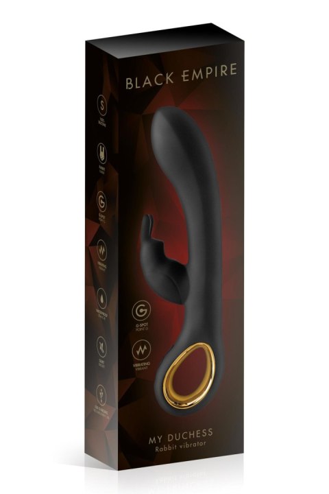 RABBIT MY DUCHESS BLACK EMPIRE VIBRATOR Comcorde - SAS EDITIONS CONCORDE
