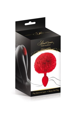 RED POMPOM ANAL PLUG Comcorde - SAS EDITIONS CONCORDE