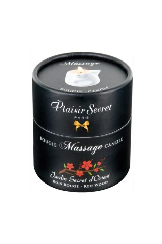 RED WOOD MASSAGE CANDLE 80M Comcorde - SAS EDITIONS CONCORDE