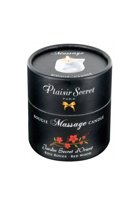 RED WOOD MASSAGE CANDLE 80M Comcorde - SAS EDITIONS CONCORDE