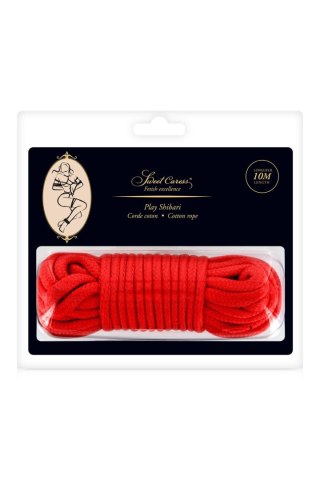 SM BONDAGE ROPE RED 10M (Size: T2) Comcorde - SAS EDITIONS CONCORDE