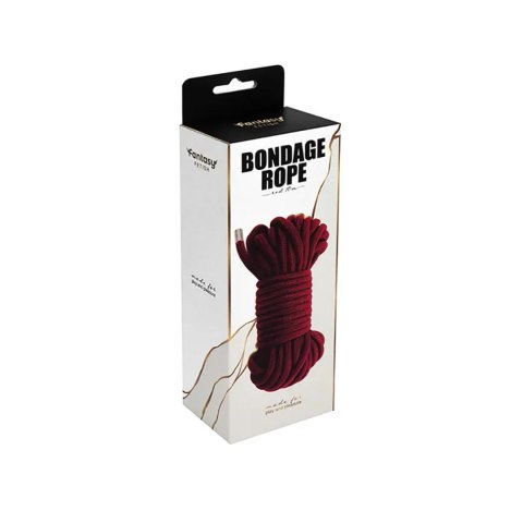 Bondage Rope 10m RED Fantasy - Boys of Toys Sp. z. o.o. (dystrybutor)