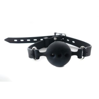 Breathable silicone ball gag with adjustable straps. Fantasy - Boys of Toys Sp. z. o.o. (dystrybutor)