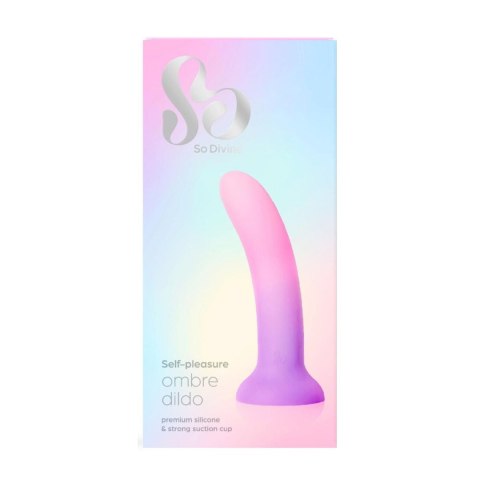 Ombre Silicone Dildo 6 Inch So Divine - Boys of Toys Sp. z o.o. (dystrybutor)