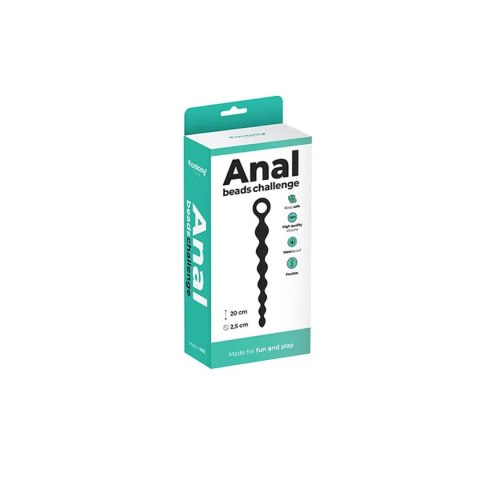ANAL BEADS 
black Fantasy - Boys of Toys Sp. z. o.o. (dystrybutor)