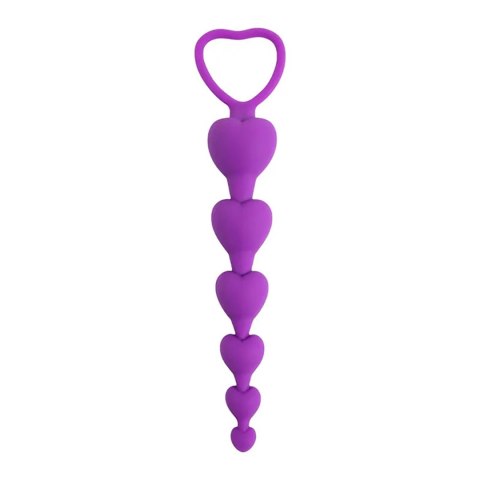 ANAL BEADS purple heart Fantasy - Boys of Toys Sp. z. o.o. (dystrybutor)