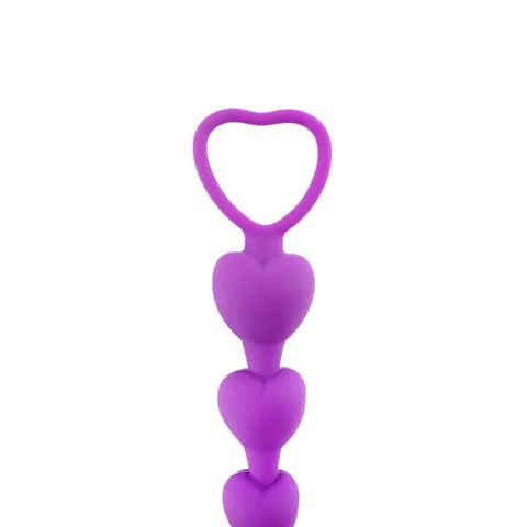 ANAL BEADS purple heart Fantasy - Boys of Toys Sp. z. o.o. (dystrybutor)